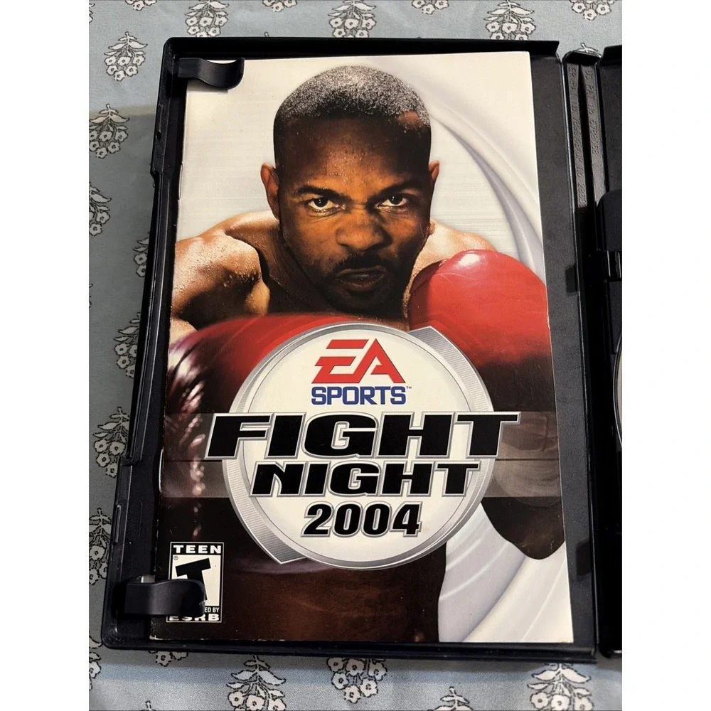 Fight Night 2004 PS2 PlayStation 2 -‎ Complete CIB Black Label
